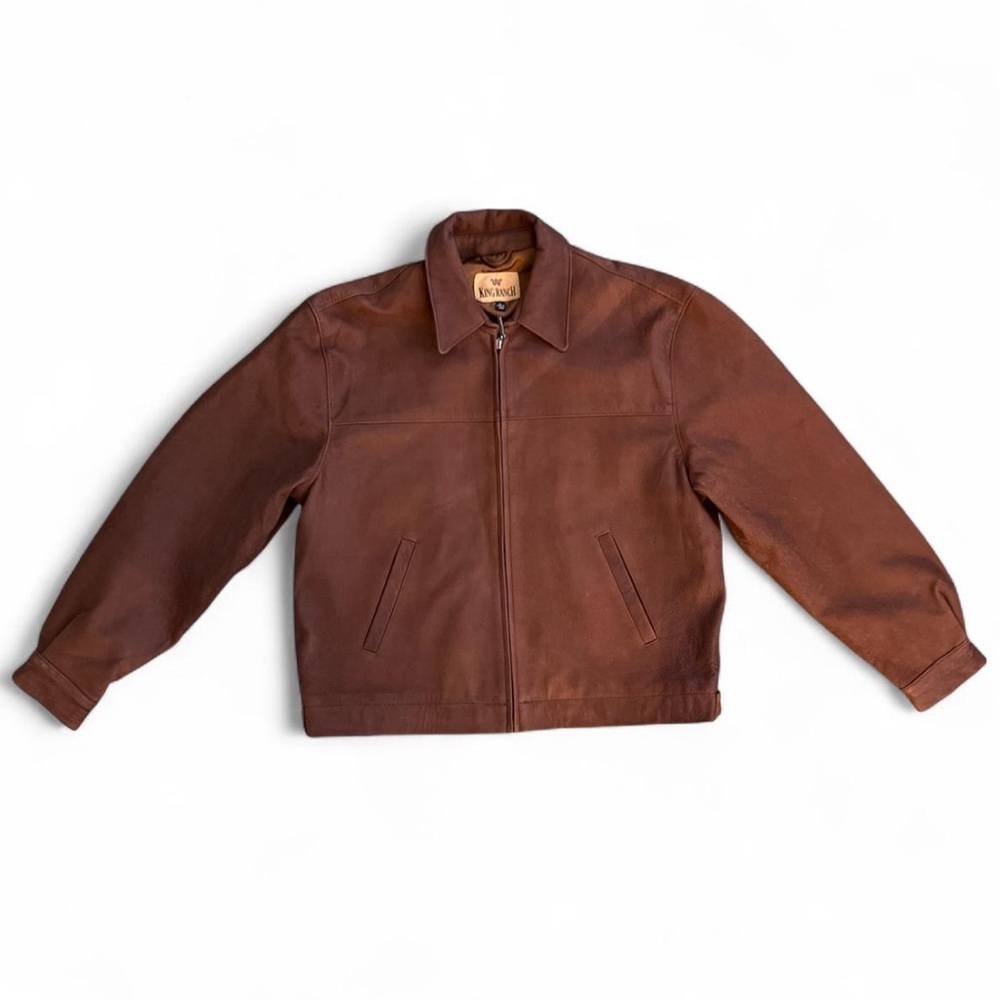 Men's King Ranch Goat Suede Jacket